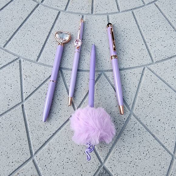 Purple Blend 10 Piece Tumbler Pen Accessory Bundle Set - Picture 2 of 8